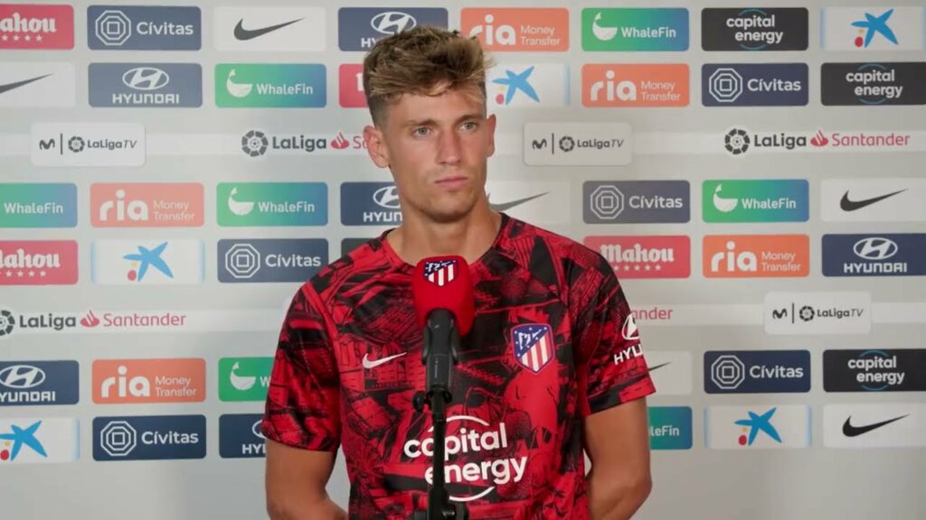 Marcos Llorente post-match interview after Atletico 1-2 Real Madrid (English subtitles)