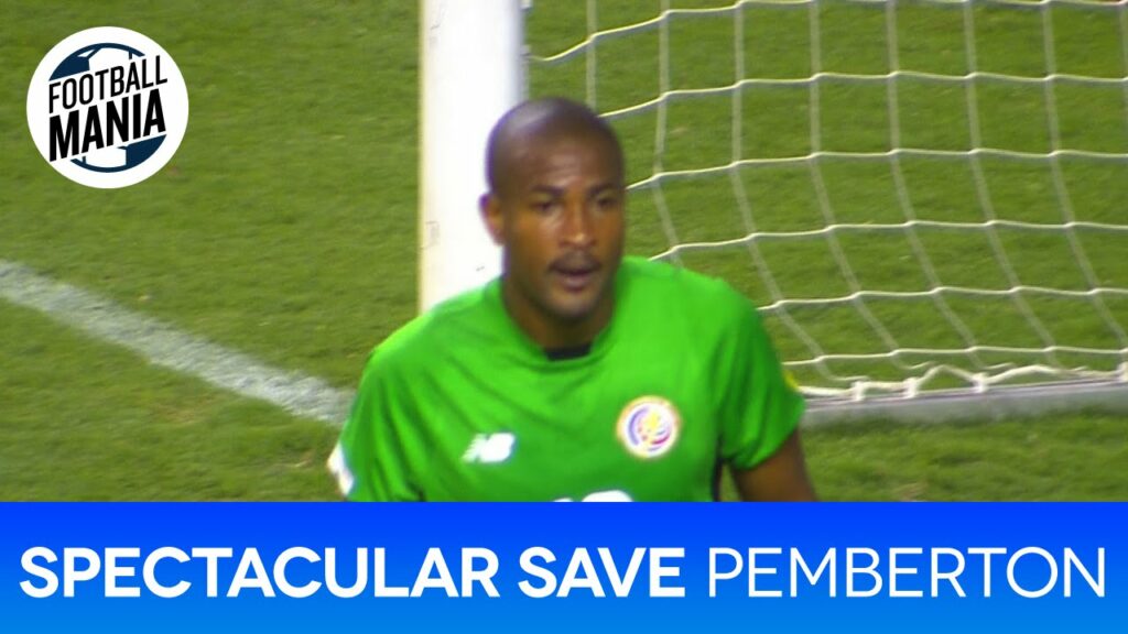 Spectacular Save - Patrick PEMBERTON (Costa Rica) vs. Haiti