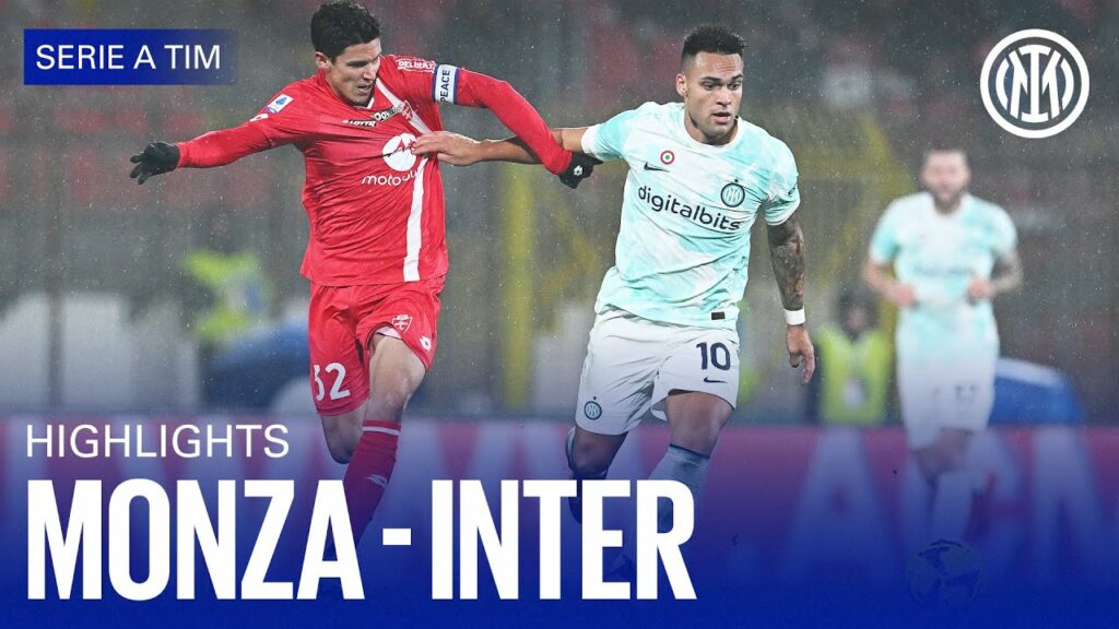 MONZA vs INTER 2-2 | HIGHLIGHTS | SERIE A 22/23 ⚫🔵🇬🇧