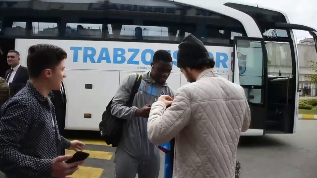 Trabzonspor kafilesi Gaziantep'e gitti!