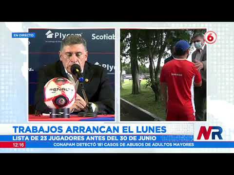 Presentación oficial de Luis Fernando Suárez con la sele