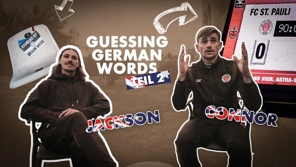 Guessing German Words mit Jackson und Connor | Part 2
