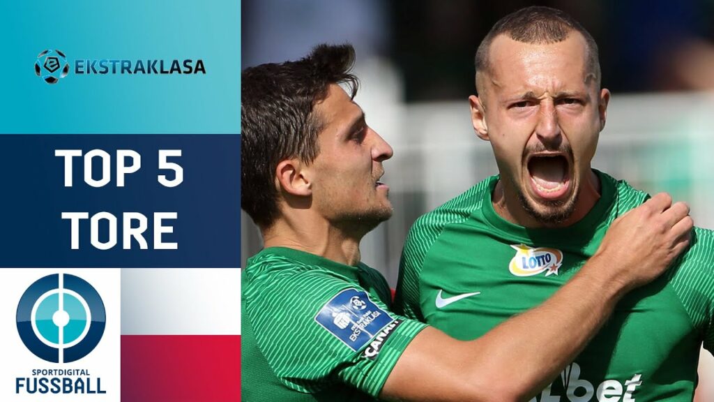 Unter-die-Latte-Knaller und feine Trick-Vorlage | Top 5 Tore | 4. Spieltag | Ekstraklasa