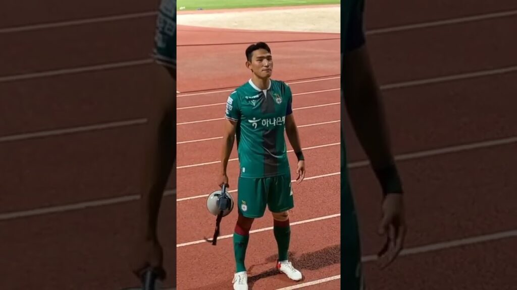 조유민 선수의  국대 승선 감사 인사, 캡틴의 품격 #대전하나시티즌 #k리그2 #조유민 #shorts