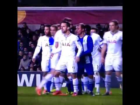Jan Vertonghen headbutt dive vs FC Dnipro
