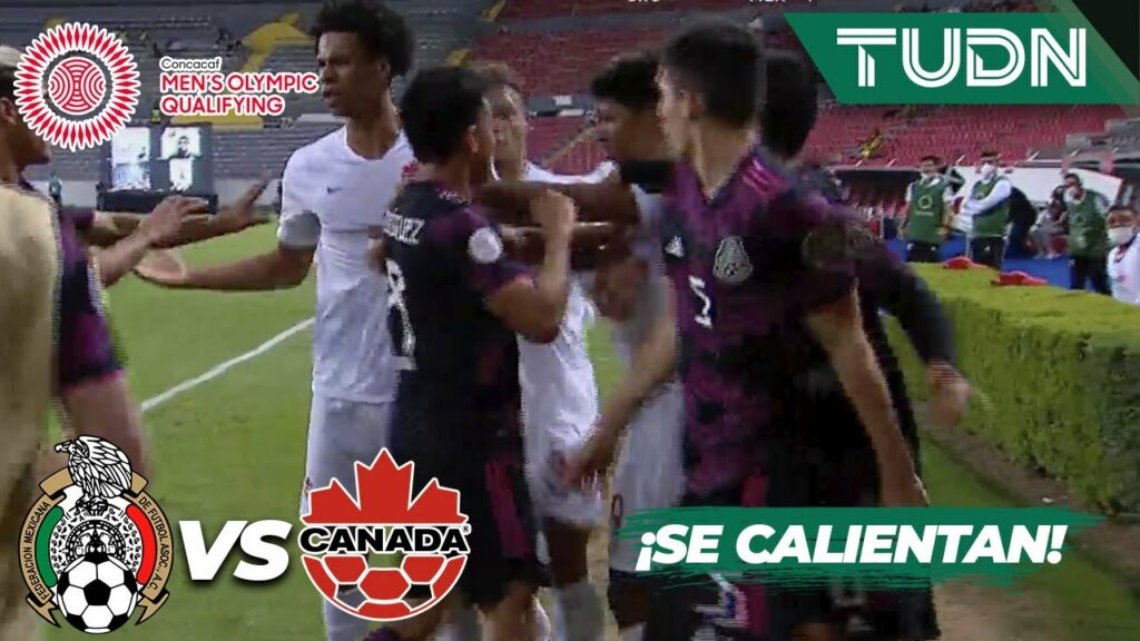 ¡HAY BRONCA! Loroña y Buchanan se encaran | México 0-0 Canadá | Semifinal – Preolímpico 2021 | TUDN ¡HAY BRONCA! Loroña y Buchanan se encaran | México 0-0 Canadá | Semifinal - Preolímpico 2021 | TUDN