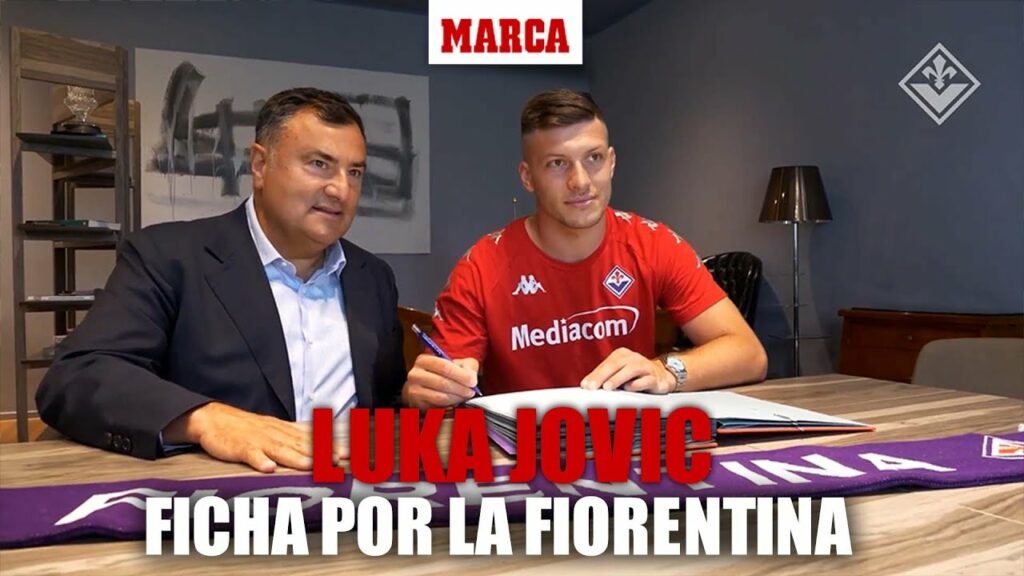 Luka Jovic ficha por la Fiorentina