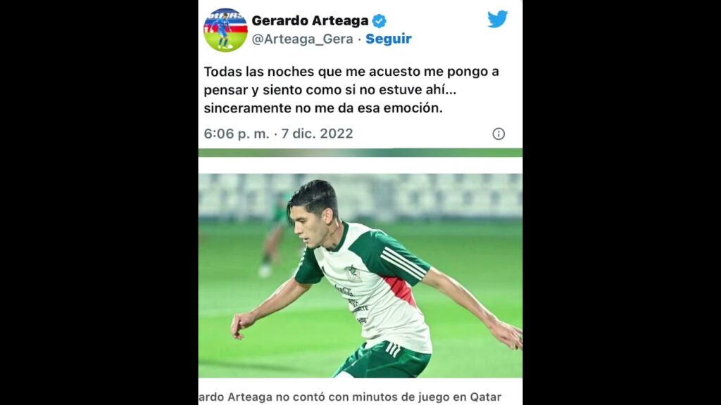 Gerardo Arteaga Comparte Su Sentir #mexico #worldcup