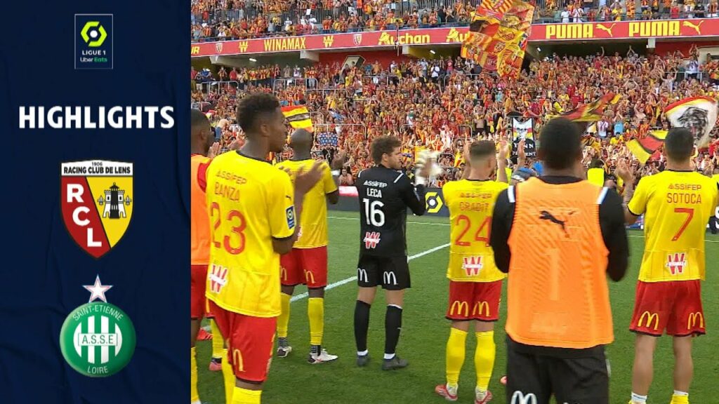 RC LENS - AS SAINT-ÉTIENNE (2 - 2) - Highlights - (RCL - ASSE) / 2021-2022