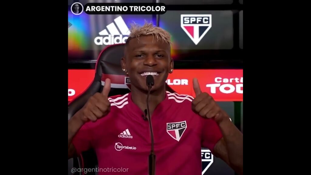 ARBOLEDA ANUNCIA A CHEGADA DE SEU COMPATRIOTA JHEGSON MÉNDEZ