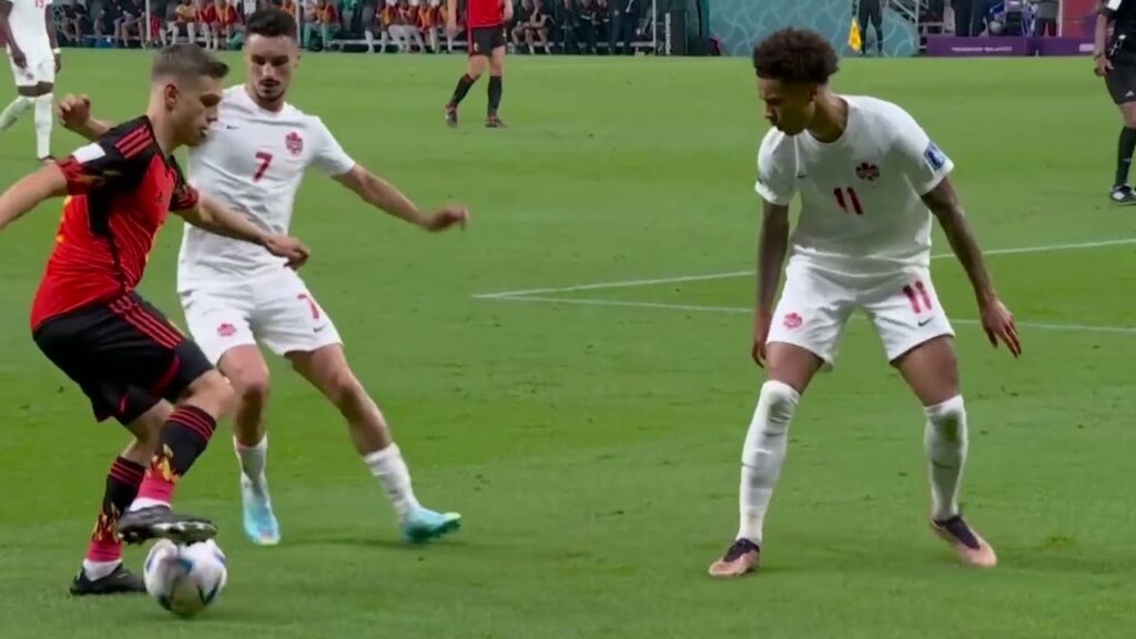 Pase de Leandro Trossard Vs Canada 2022