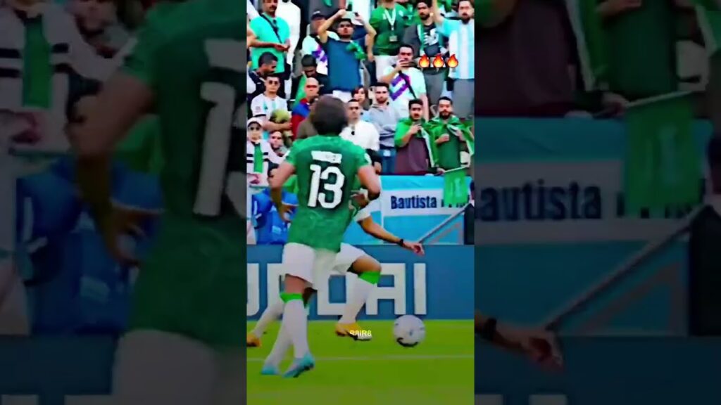 Salem Al-Dawsari Goal Vs Argentina 4K 🤩 world Cup 2022 #shorts