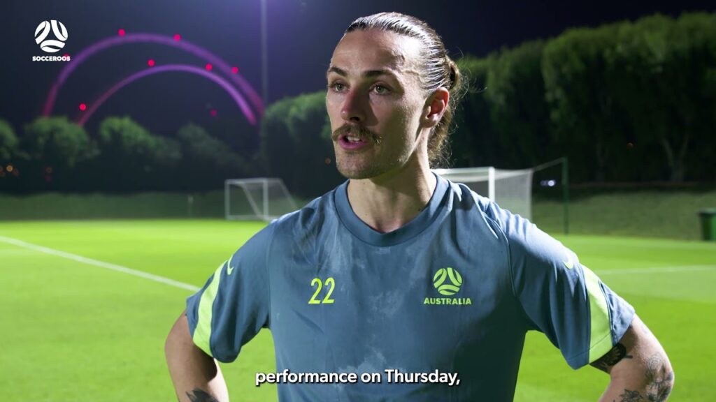 Jackson Irvine on life in Socceroos camp