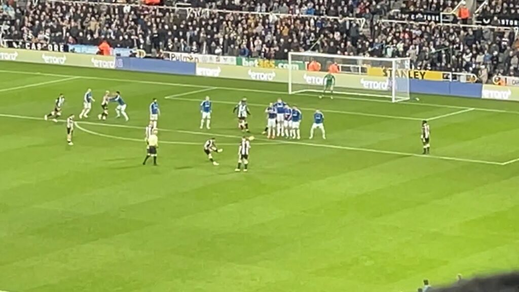 NEWCASTLE 3-1 EVERTON KIERAN TRIPPIER’S GOAL !!!!!