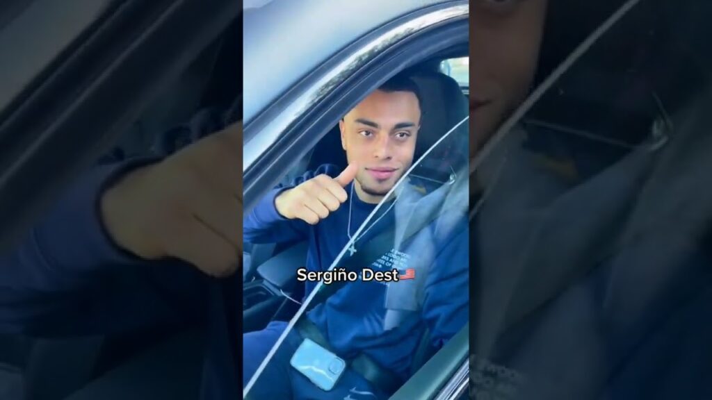 Sergiño Dest Barcelona superstar #football #fcbarcelona #shorts