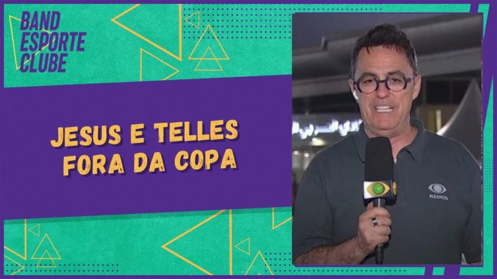 Gabriel Jesus e Alex Telles fora da Copa do Mundo