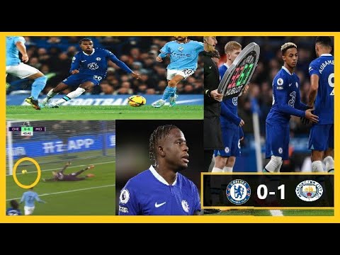 Chelsea vs Man City (0 -1) Denis Zakaria Knows Football, Chukwuemeka Play Well Highlight