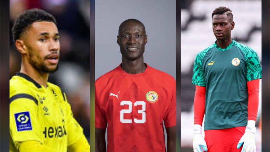 Yehvan diouf ( Reims ) et Mory Diaw mettent ( Clermont)  la pression sur Alfred Gomis