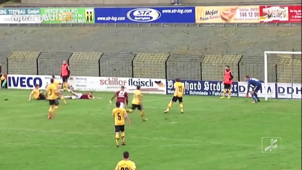 Hattrick Abdelhamid Sabiri Vs Bayern Hof / RL Bayern / 19.11.2016