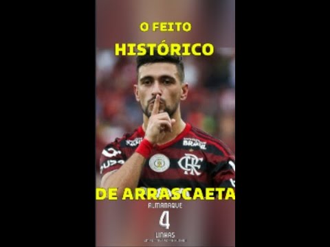 O FEITO HISTÓRICO DE ARRASCAETA #shorts