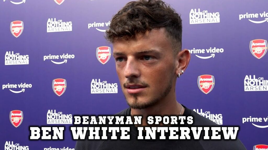 'Arteta thinks of EVERY detail that could benefit us!' | Ben White at 'All or Nothing' premiere