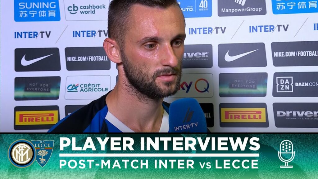 INTER 4-0 LECCE | MARCELO BROZOVIC INTERVIEW: "We’re doing what the Coach asks of us"