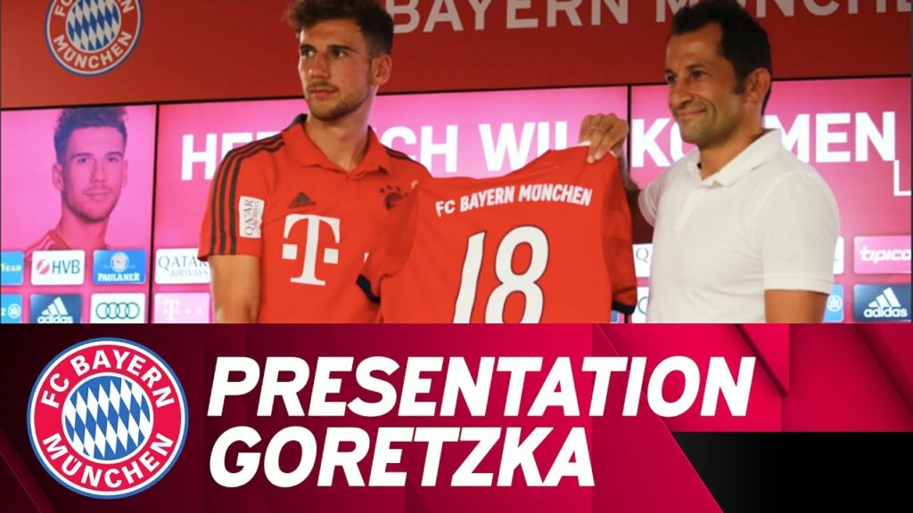 "I'm happy to be here!" | Presentation of Leon Goretzka at FC Bayern
