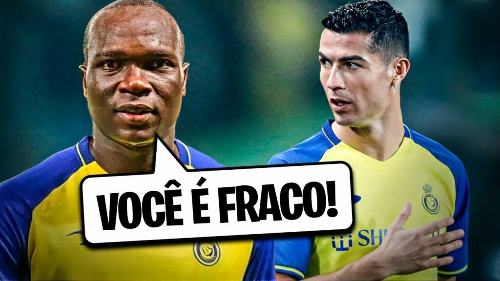 OLHA A DETONADA QUE ABOUBAKAR DEU EM CRISTIANO RONALDO NO AL-NASSR!