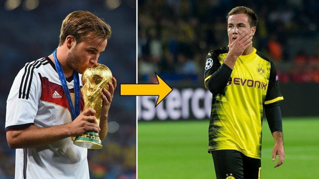 What the hell happened to Mario Götze? - Oh My Goal
