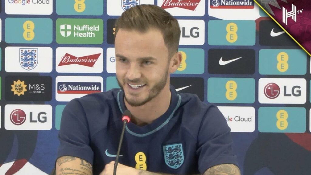 I dream of scoring free-kicks for England like David Beckham! | James Maddison press conference