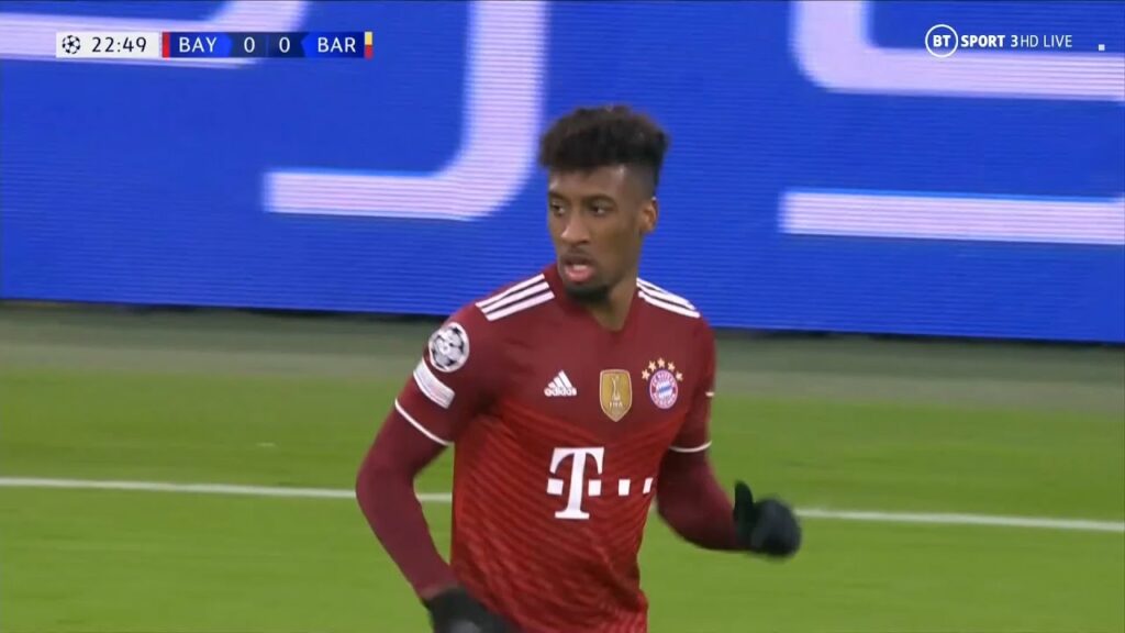 Kingsley Coman Vs FC Barcelona Home (08/12/21)