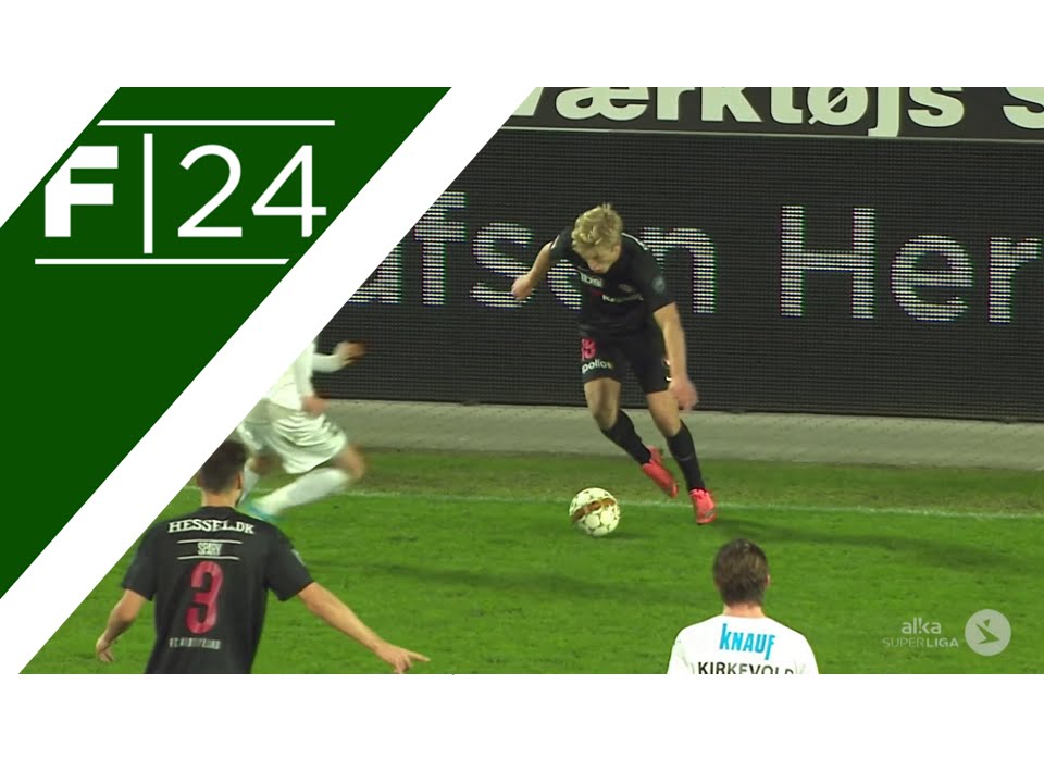 Cheeky nutmeg from 18 year old Kristensen