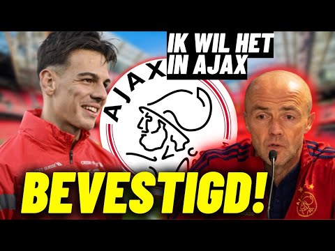 💣 BOM! VAN NU AF AAN! KAN AJAX AFSLUITEN MET EEN NIEUWE SPELER? LAATSTE AJAX NIEUWS?
