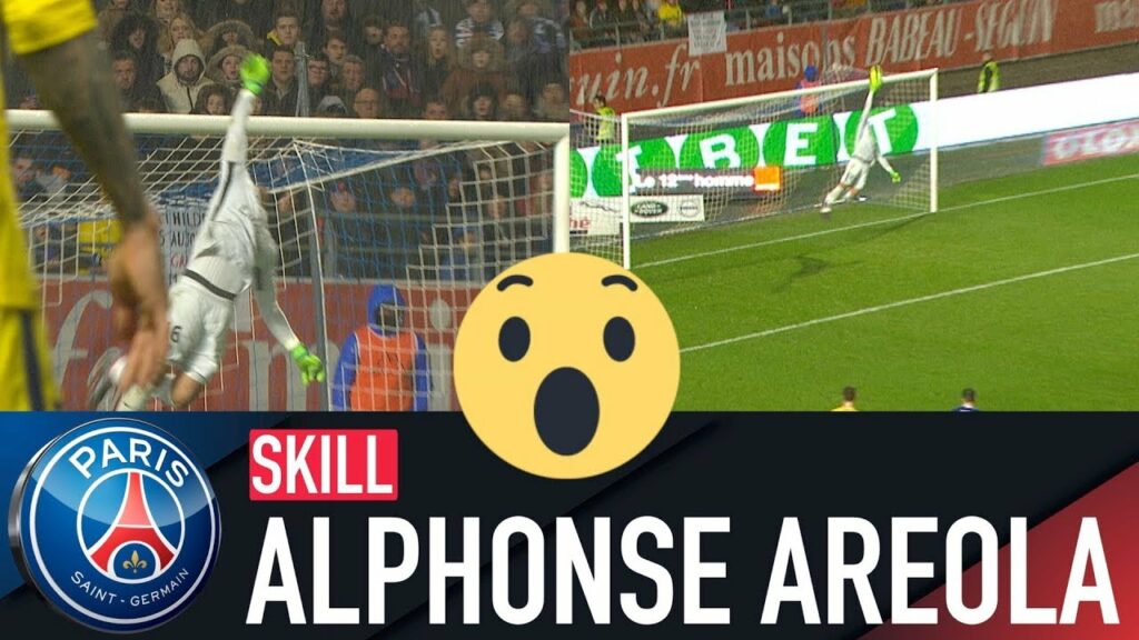 SKILL / GESTE TECHNIQUE : ALPHONSE AREOLA - TROYES vs PARIS SAINT-GERMAIN