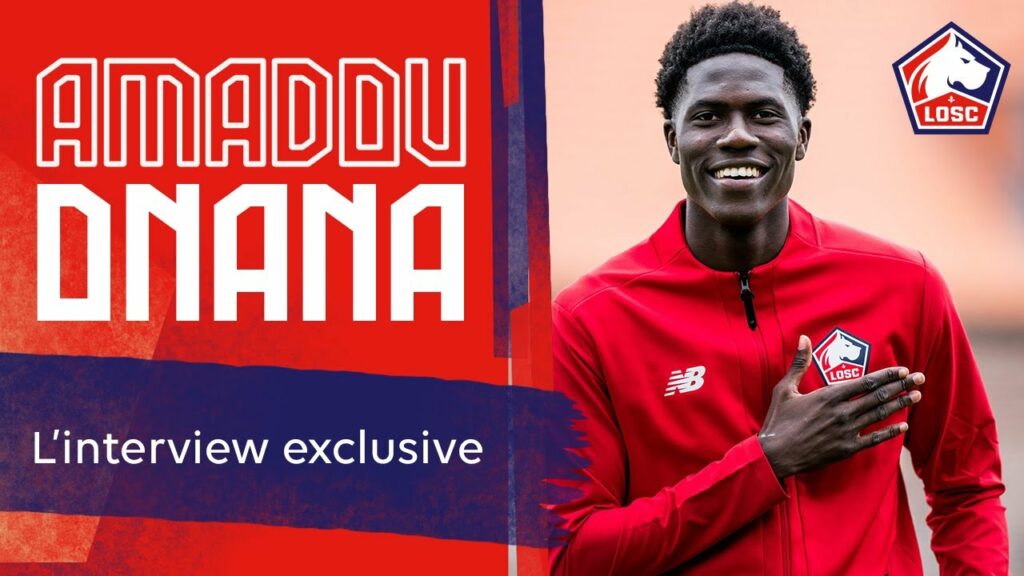 LOSC INTERVIEW | Les premiers mots d'Amadou Onana 🎙
