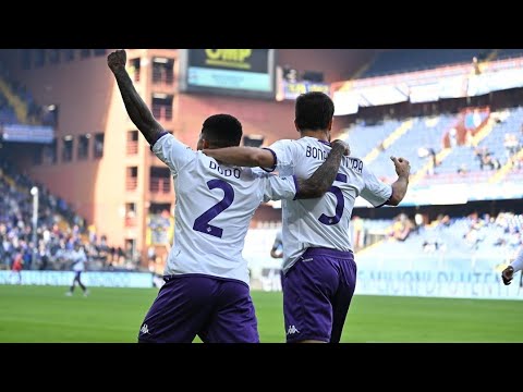 Highlights Sampdoria - Fiorentina 0-2 (4' Bonaventura, 58' Milenkovic)