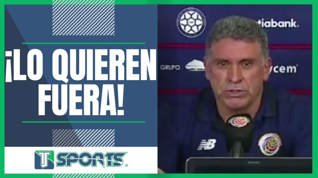 A Luis Fernando Suárez le PARECE NORMAL que la afición de Costa Rica LO QUIERA FUERA