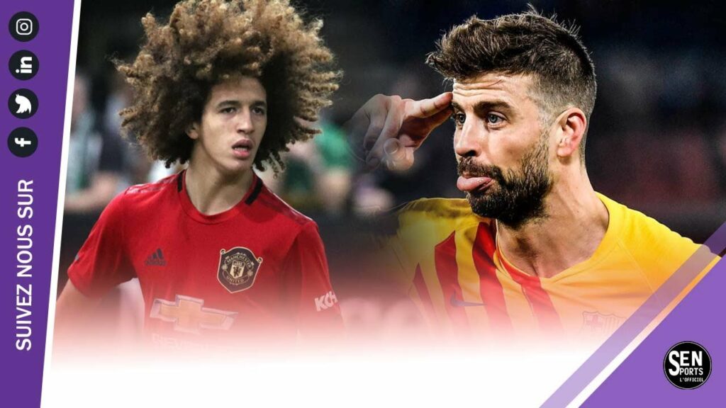 🔴Gerard Piqué veut chippé ce pipètte de United Hannibal Mejbri !