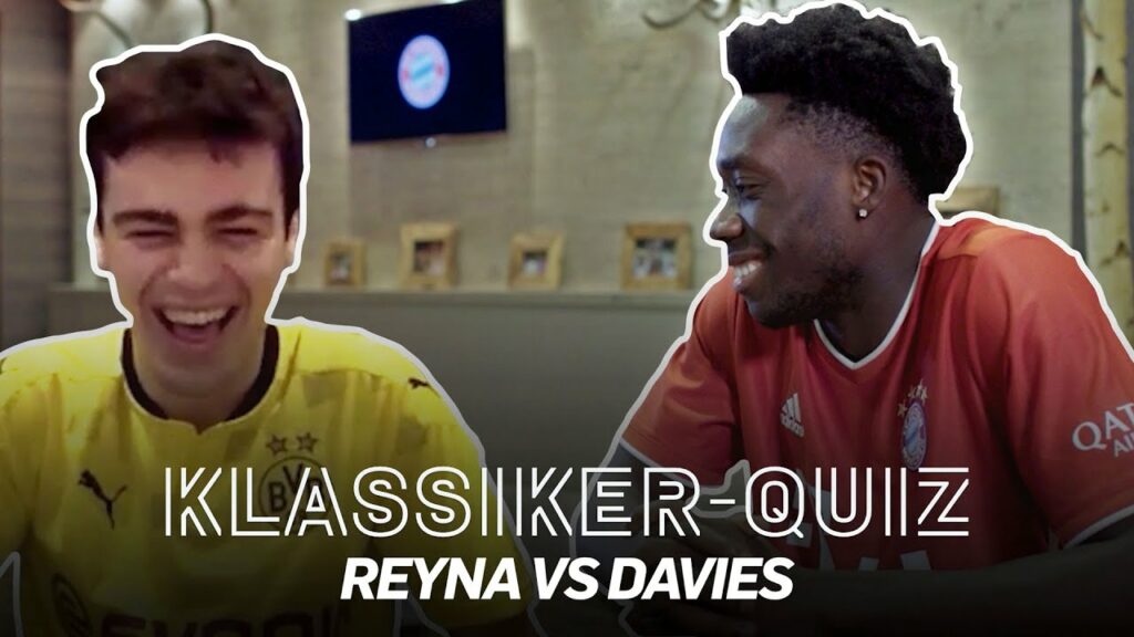 The Big Klassiker Quiz – Alphonso Davies vs. Giovanni Reyna The Big Klassiker Quiz - Alphonso Davies vs. Giovanni Reyna