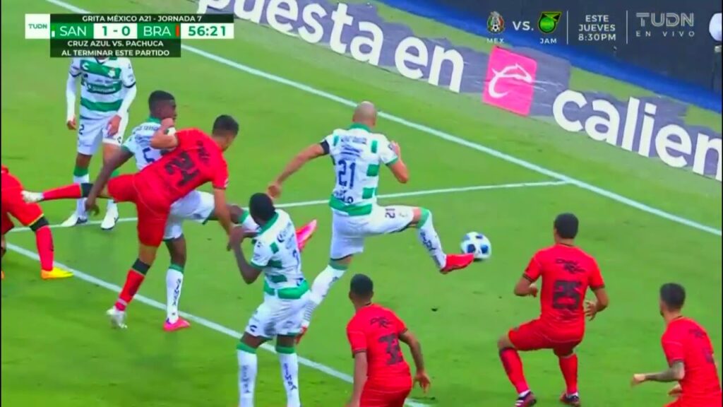 Gol de Félix Torres | Santos 1-0 Juárez |  LIGA BBVA MX Grita México A21 - Jornada 7