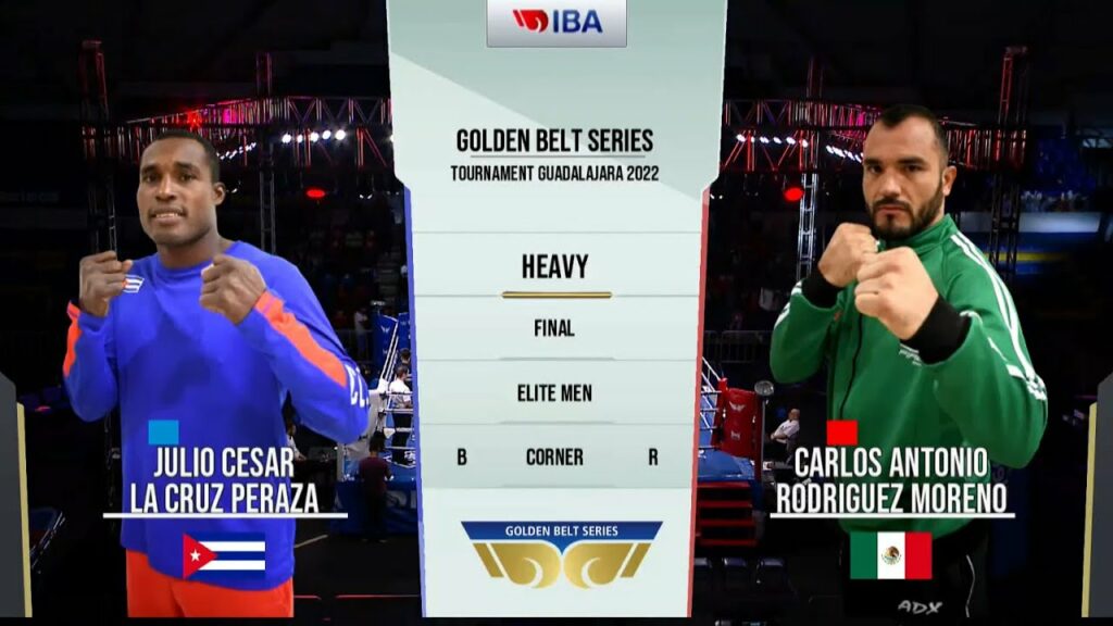 Finals (92KG) RODRIGUEZ MORENO CARLOS (MEX) vs LA CRUZ JULIO (CUB) | WBT Golden Belt Series 2022