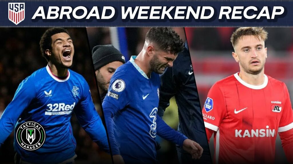 Pulisic INJURY UPDATE | Tillman SCORES Again | Mihailovic DEBUTS | USMNT Abroad