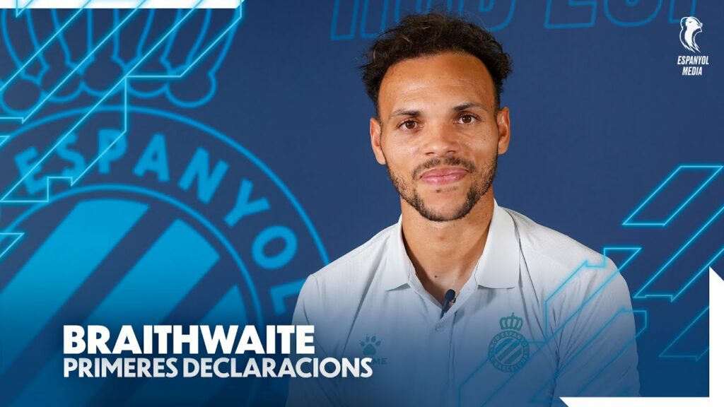 🎥 DECLARACIONS | Martin Braithwaite: ""Voy a dar todo por este equipo""