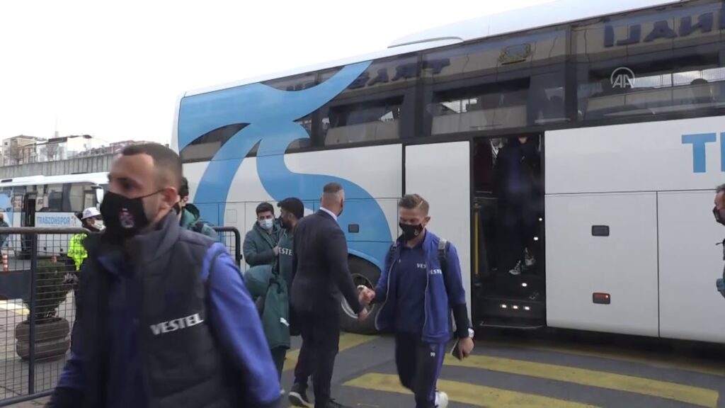 Trabzonspor kafilesi İstanbul'a gitti! İşte kafilede yer alan isimler...