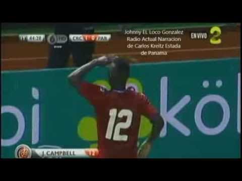 Costa Rica 2 Paraguay 1  Joel Campbell