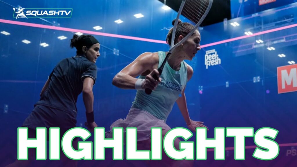 "Good Quality Hitting!" | King v El Tayeb | MARIGOLD Singapore Squash Open 2022 | FINAL HIGHLIGHTS