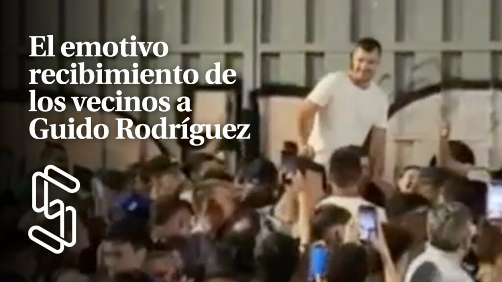 El emotivo recibimiento de los vecinos a Guido Rodríguez 💘🇦🇷 “Guido ya salió campeón”