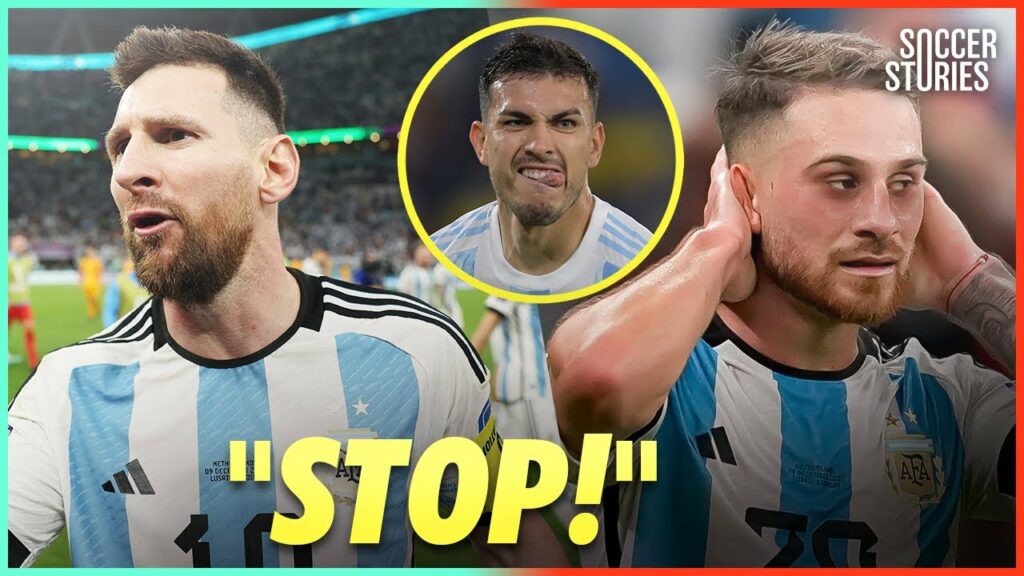 The Day Lionel Messi Saved Alexis Mac Allister From Being BULLIED