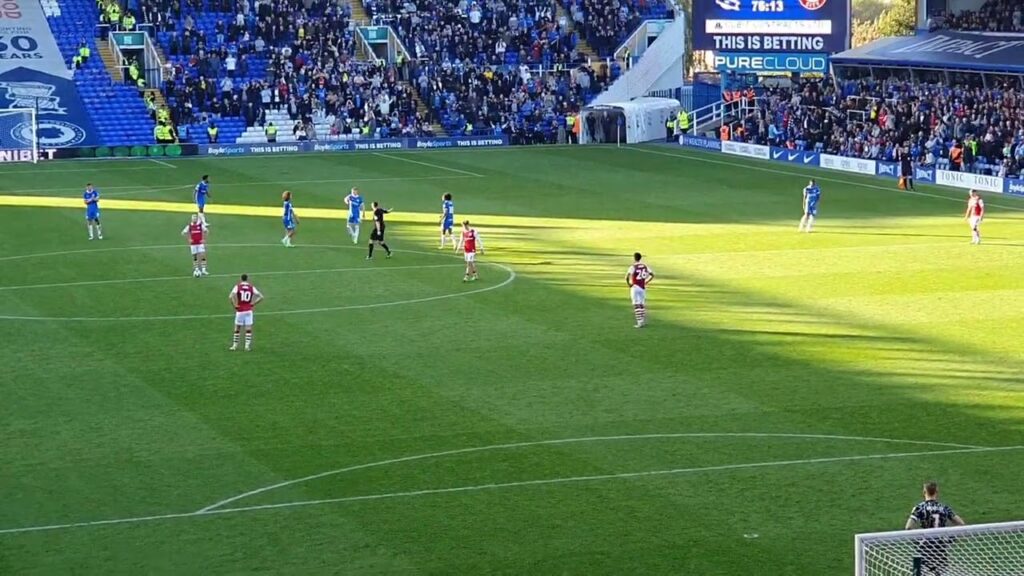 Hannibal Mejbri Standing Ovation Substitution Birmingham City