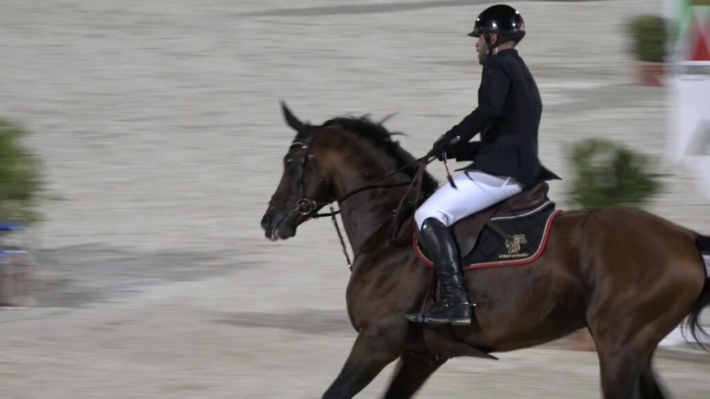 Mohammed Al Owais with Tsunami.